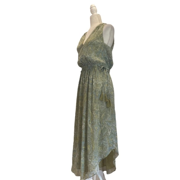 Ramy Brook Hayley Chiffon Midi Dress in paisley print - Picture 2 of 7